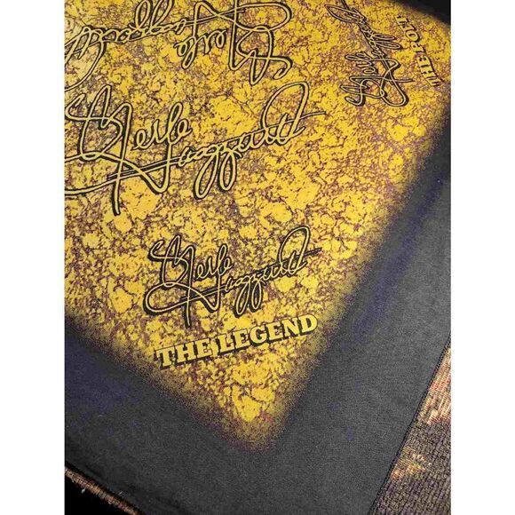 1998 Merle Haggard 'The Workin' Man' Vintage Hankerchief - Picture 5 of 7